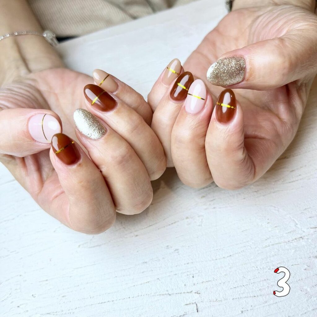 Beige Nail Designs