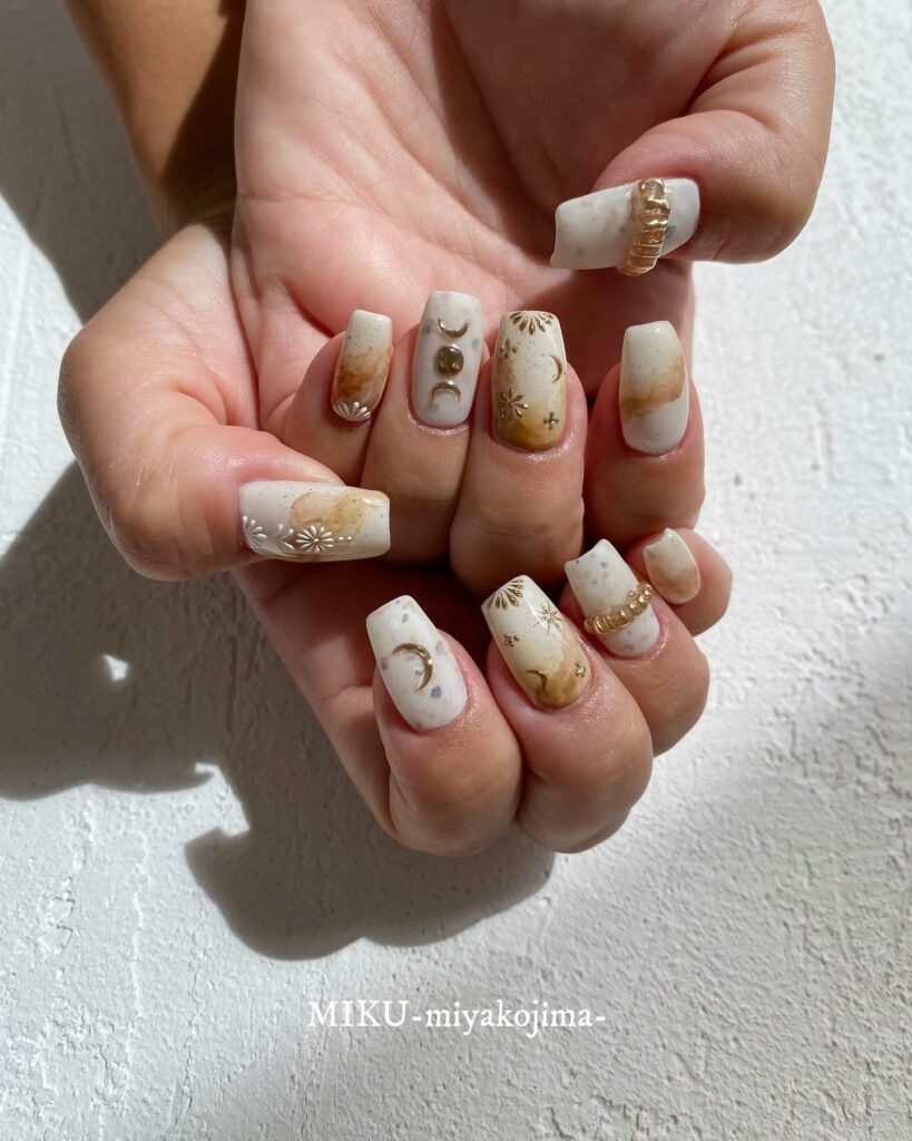 Boho Nail Designs and boho nail art ideas