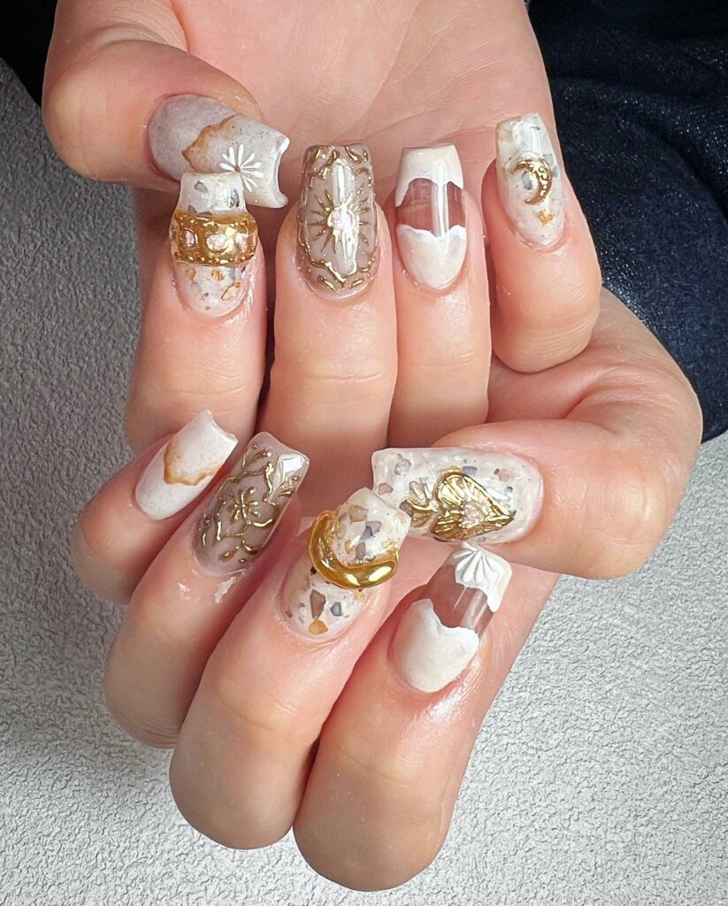 Lv Nail Decals White  Natural Resource Department