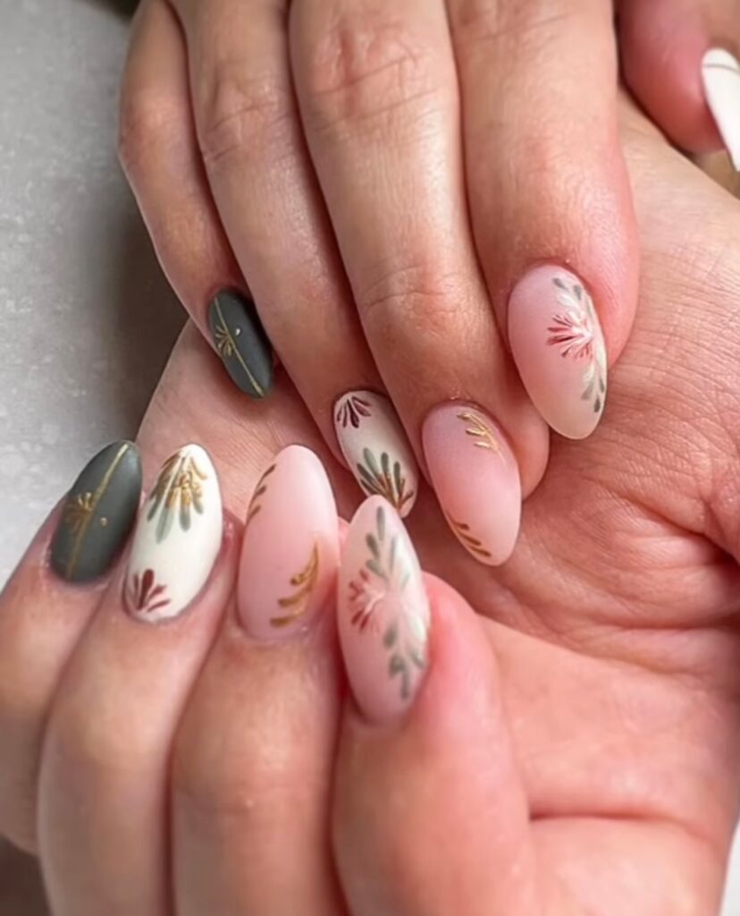 Boho Nail Designs and boho nail art ideas