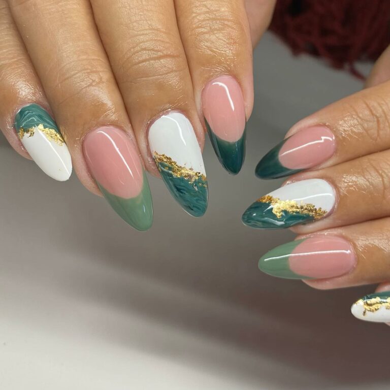 Green with Envy: 40+ Stunning Emerald Green Nails - Nail Designs Daily