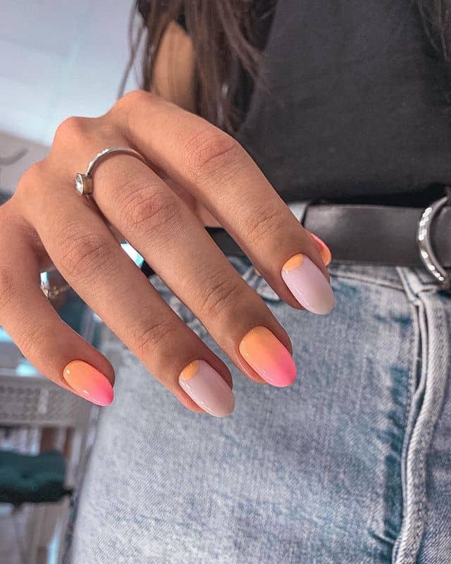 Summer Ombre Nails