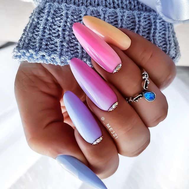 Summer Ombre Nails