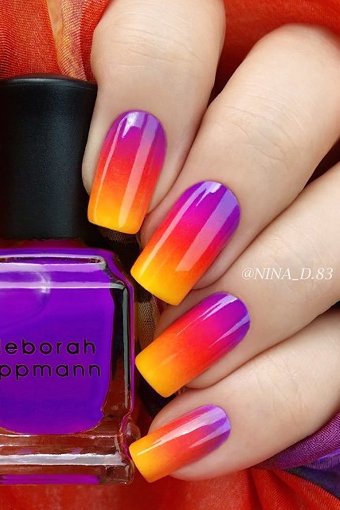 Summer Ombre Nails