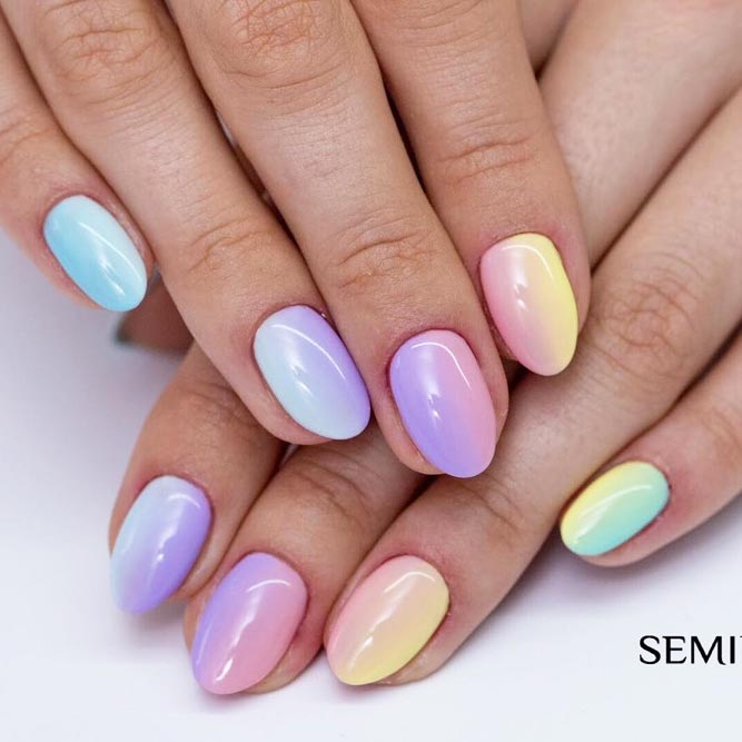 Summer Ombre Nails