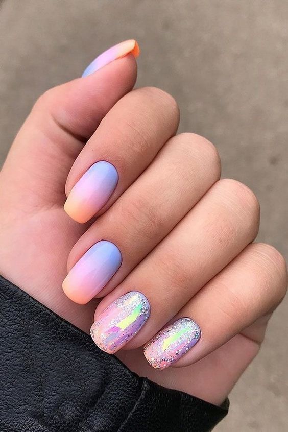 Summer Ombre Nails