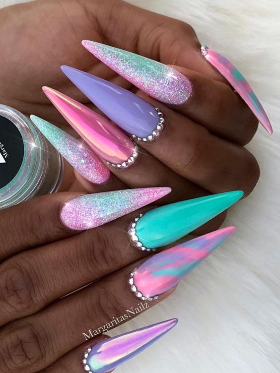 Unicorn Nail Designs Ideas