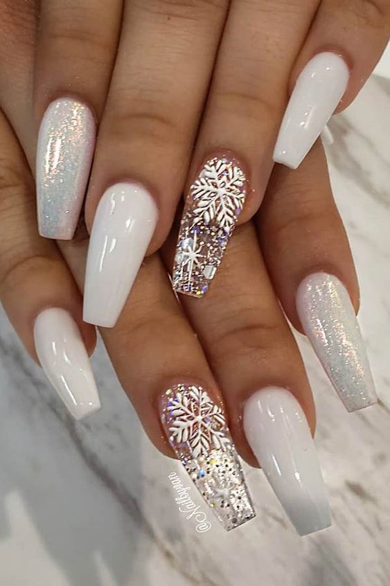 Classy Winter Nails