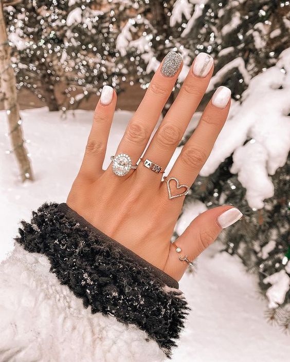 Classy Winter Nails