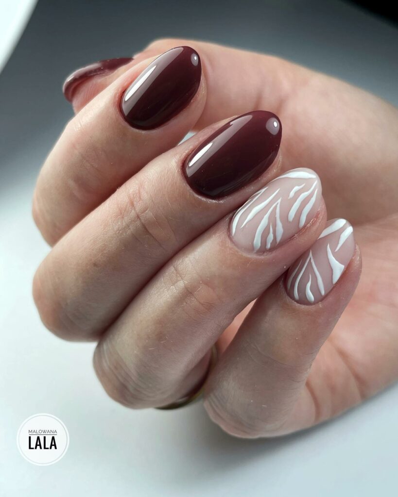 Zebra Nail Designs