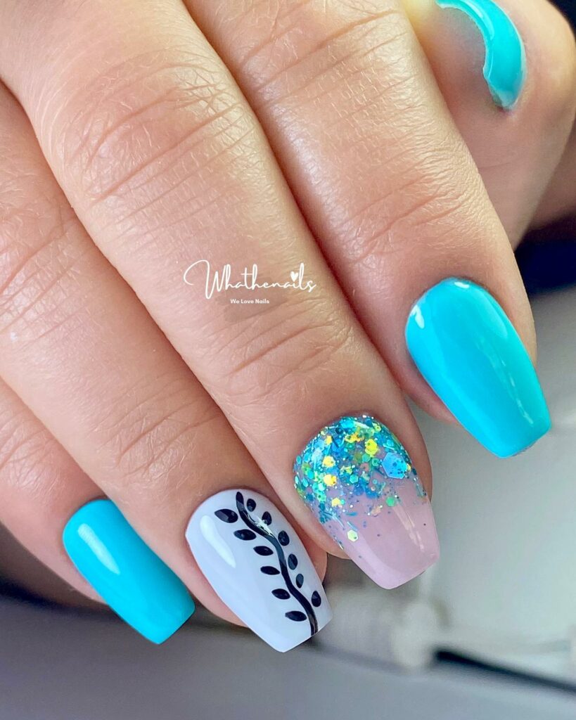 Aqua Nails Designs