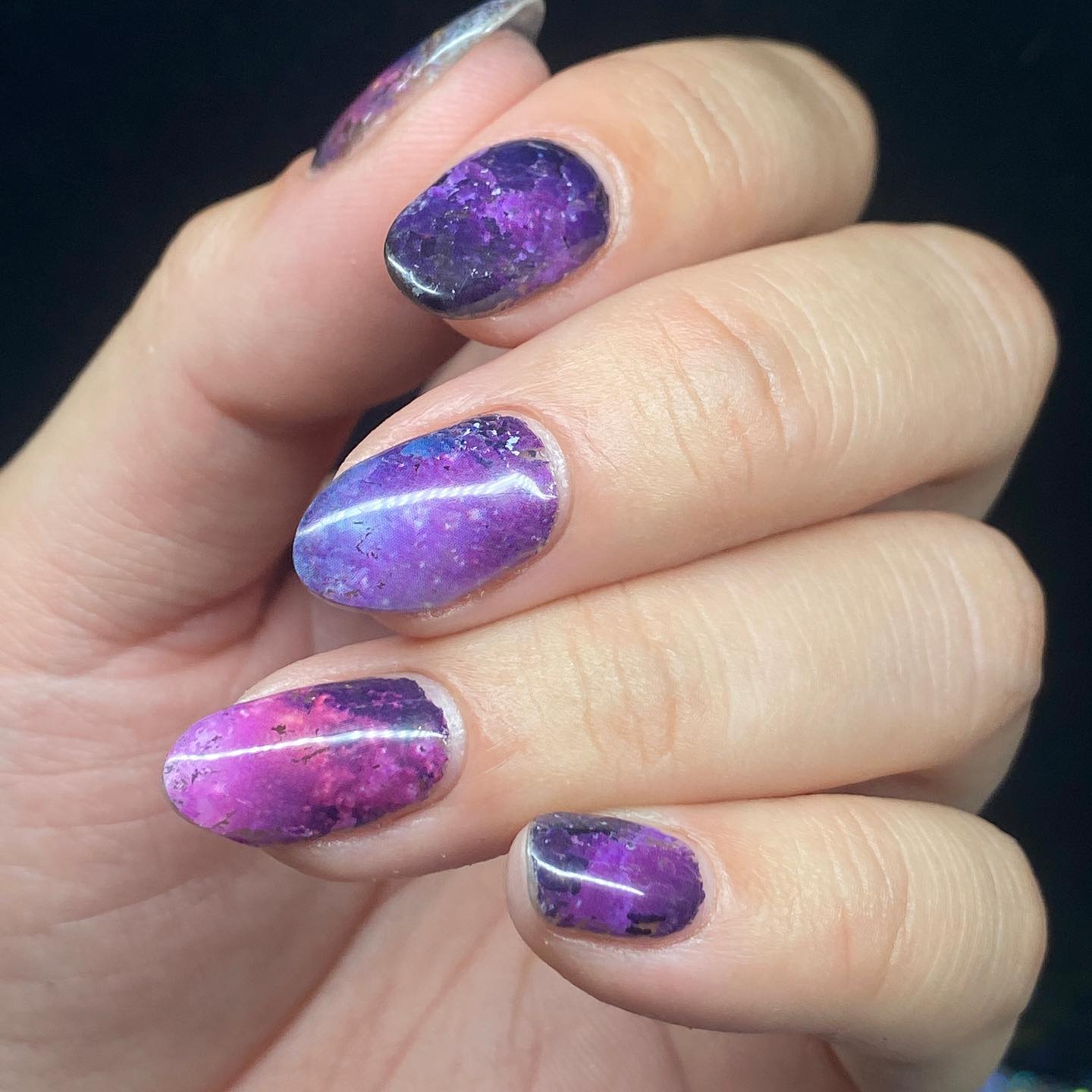 galaxy nails