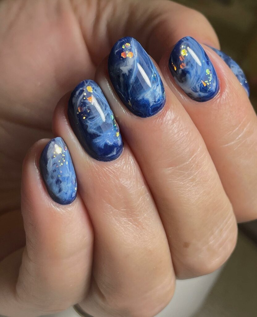 galaxy nails