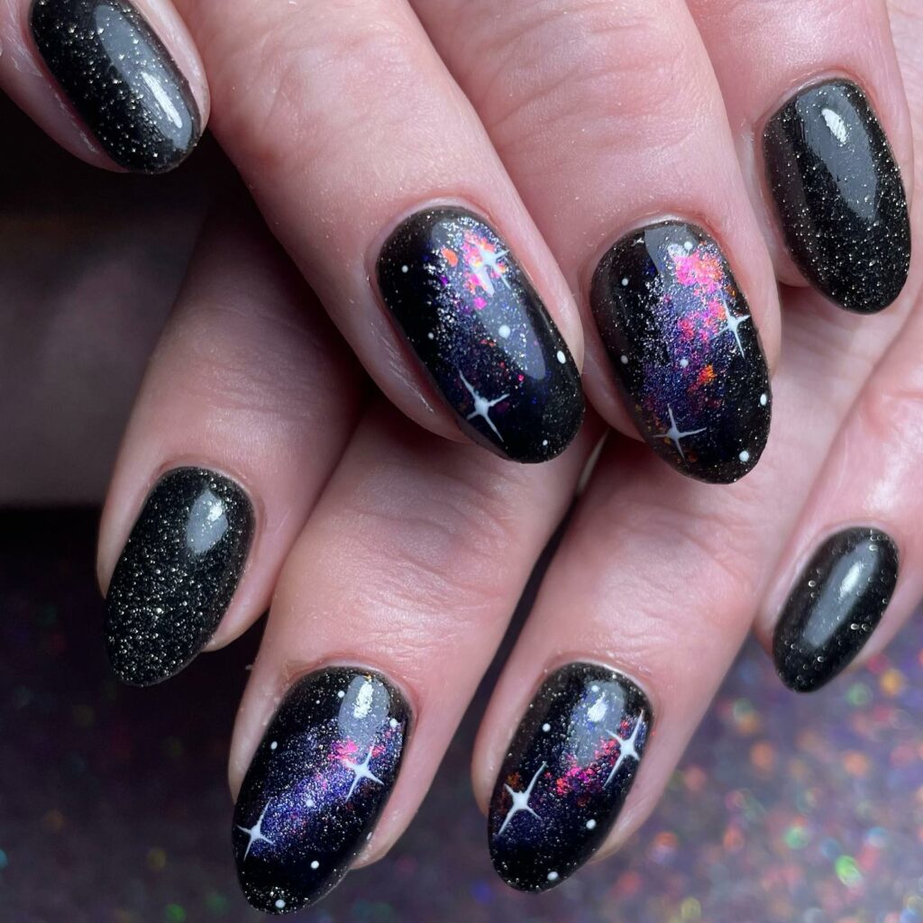 galaxy nails