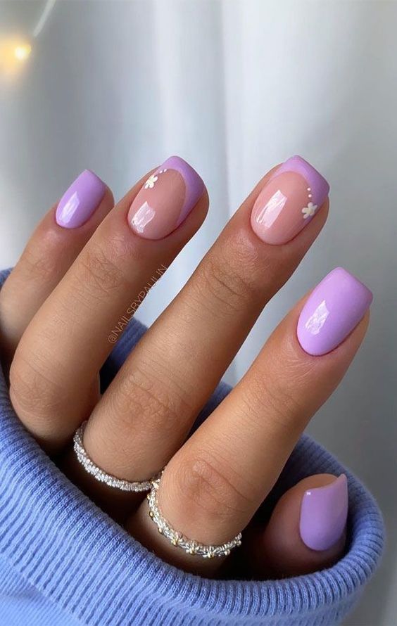 light lavender nails