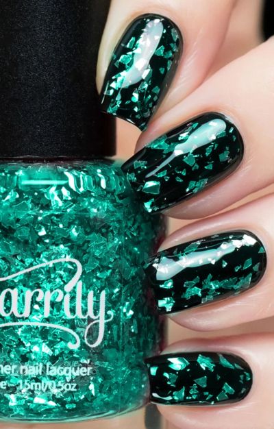 Emerald Green Nail Designs