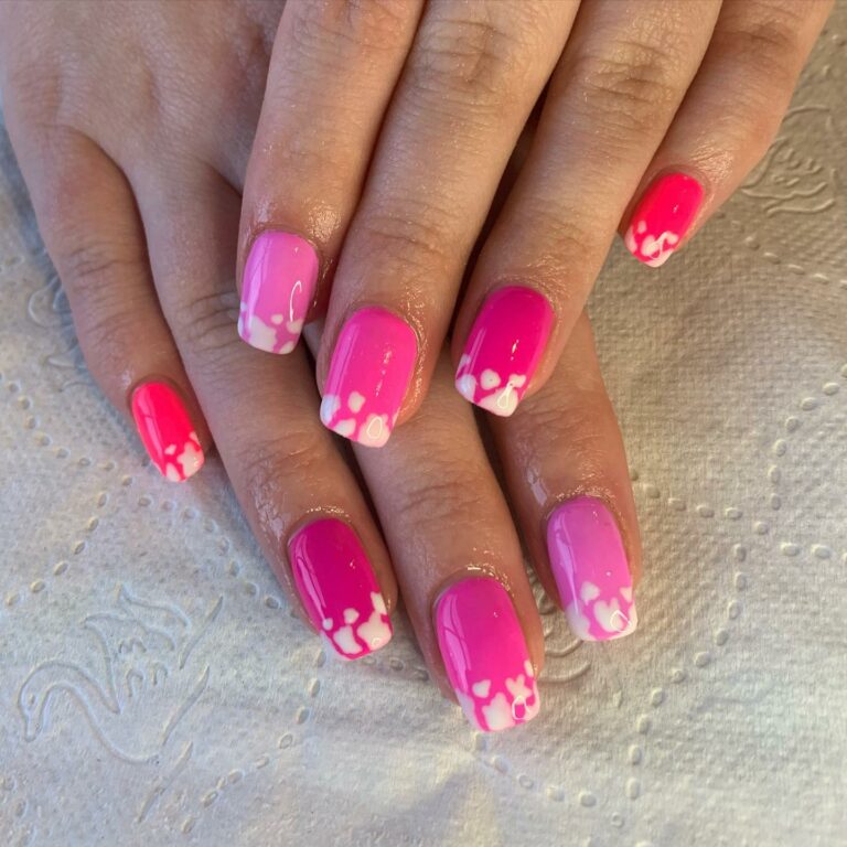 30 Best Pink Cow Print Nails Ideas [2024] - Nail Designs Daily