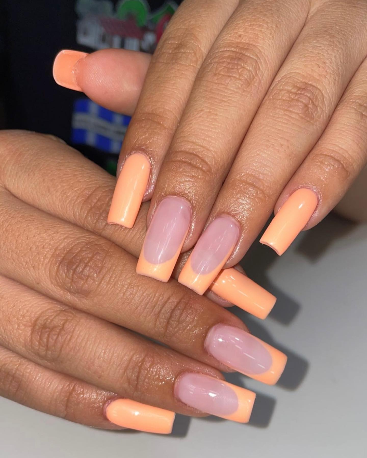 summer-orange-nails-30 summer orange nails