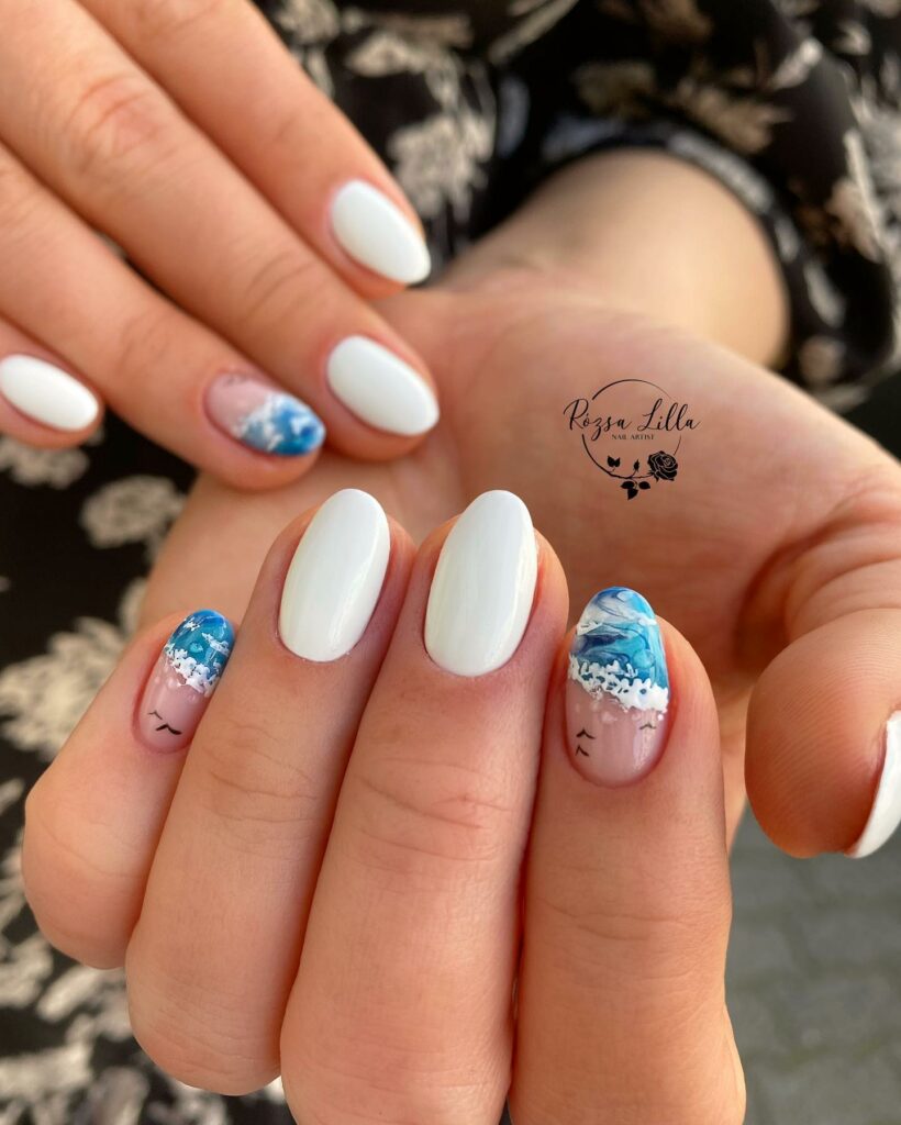 beach nail ideas