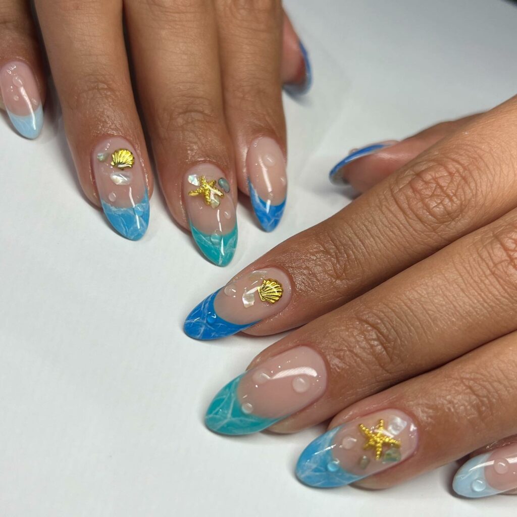 beach nail ideas