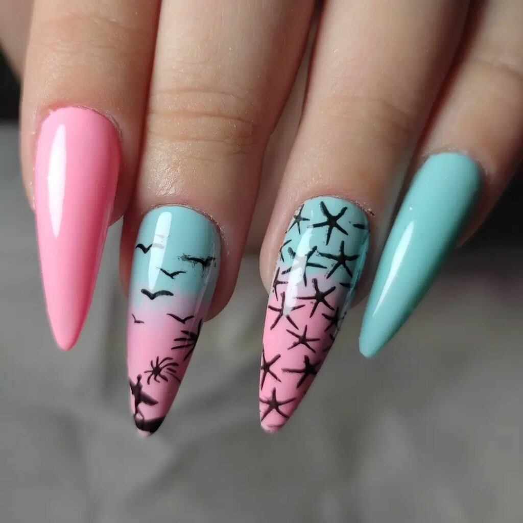 beach nail ideas