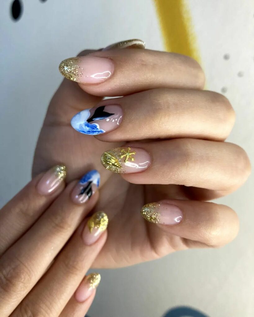 beach nail ideas