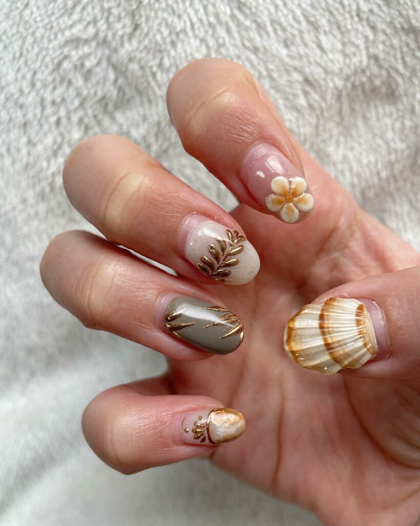 beach nail ideas