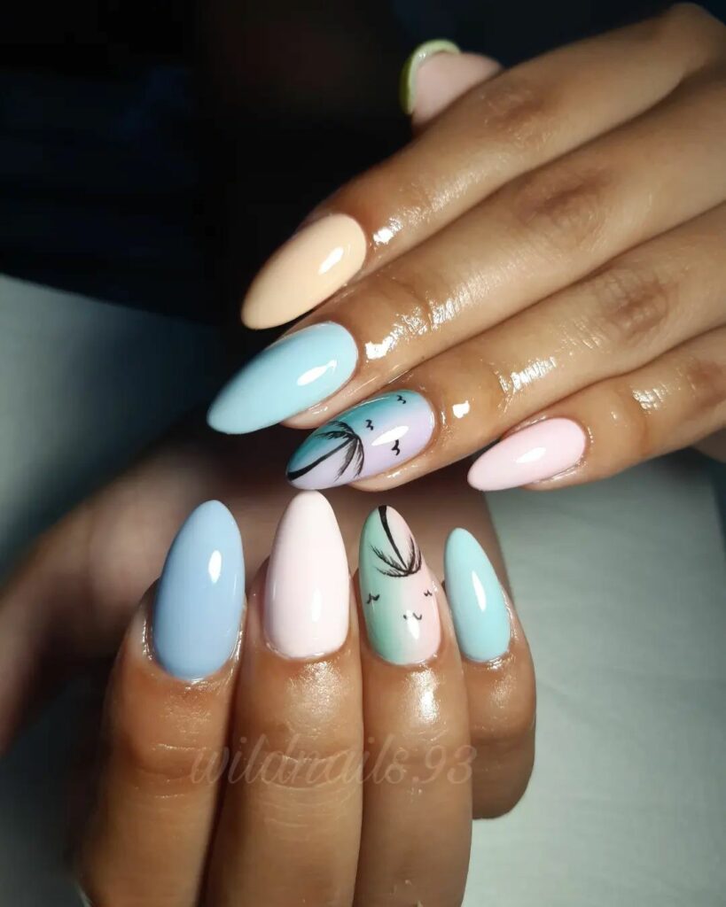 beach nail ideas