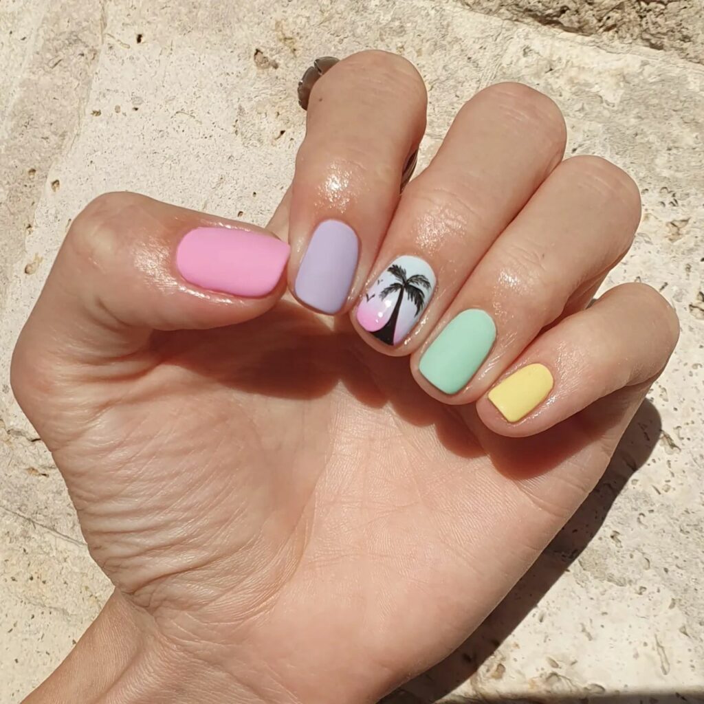 beach nail ideas