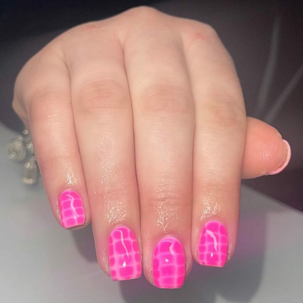 bright summer nails