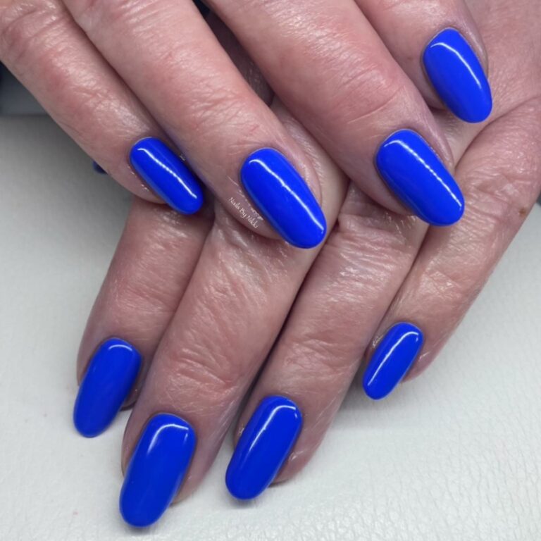 37+ Designs For Neon Blue Nails That Will Turn Heads - Nail Designs Daily