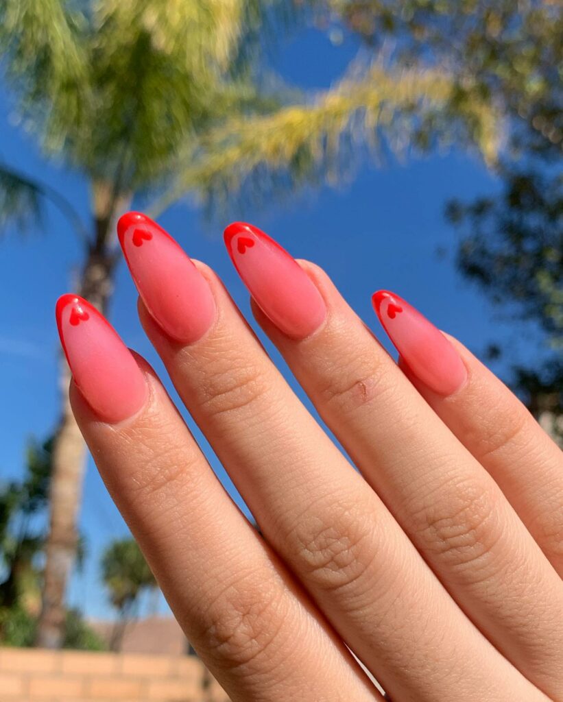 Cherry Red Nails