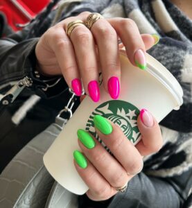 Pink Neon Nails: 30+ Styles That Willl Turn Heads - Nail Designs Daily