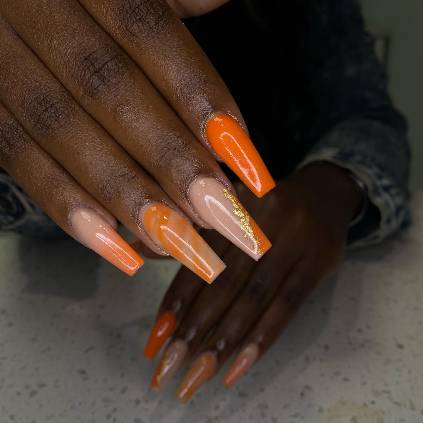 30+ Orange Fall Nails: The Perfect Seasonal Manicure Update - Nail ...
