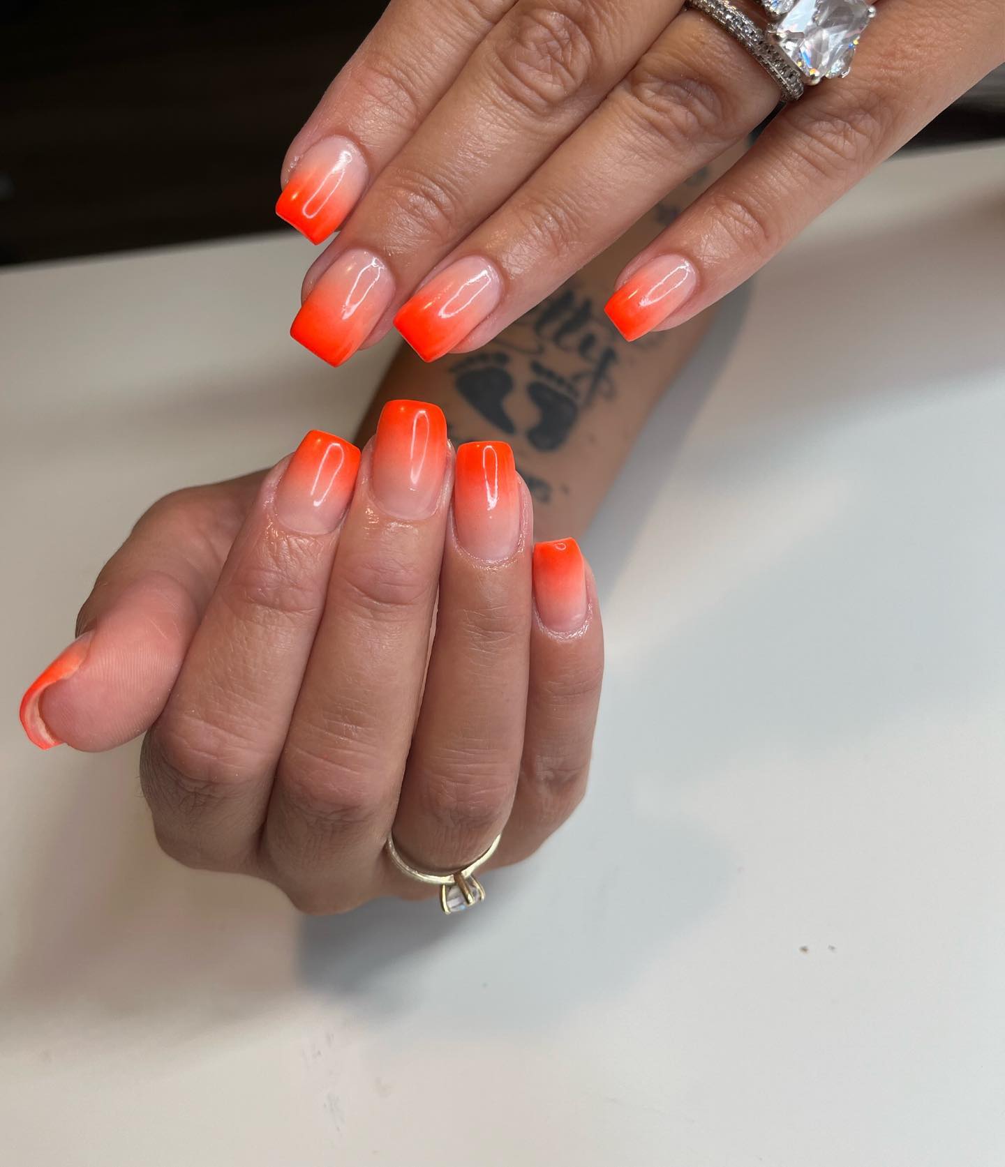 30+ Orange Ombre Nails To Rock This Summer Nail Designs Daily