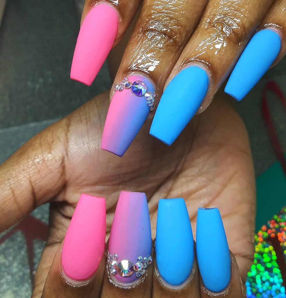 Cotton Candy Nails