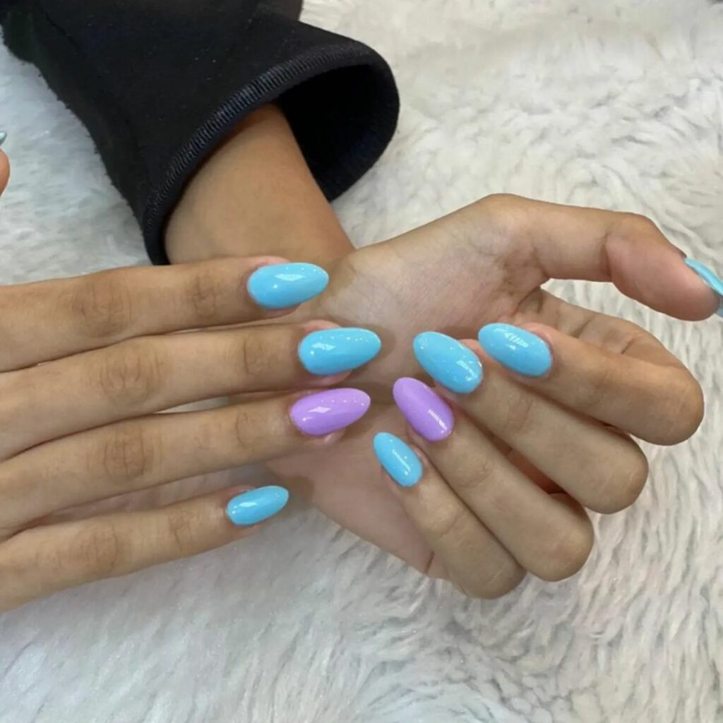 Cotton Candy Nails