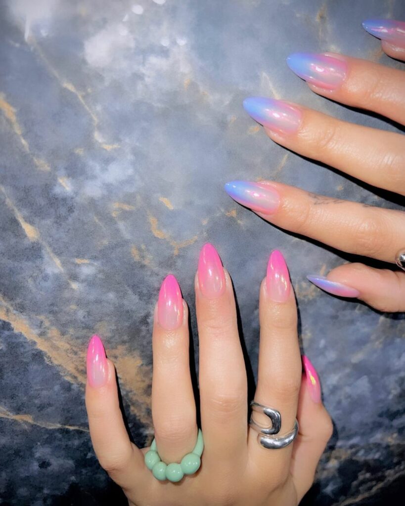 Cotton Candy Nails