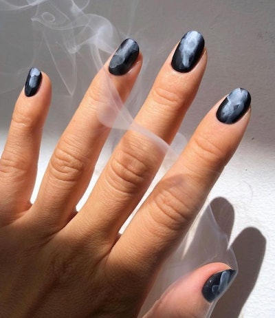 Short Black Nail Designs