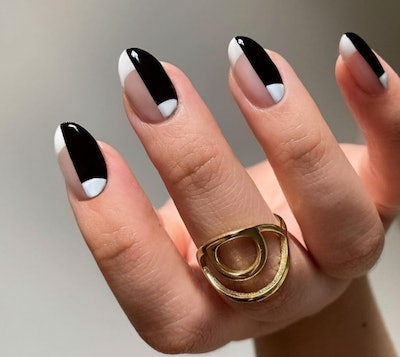 Short Black Nail Designs