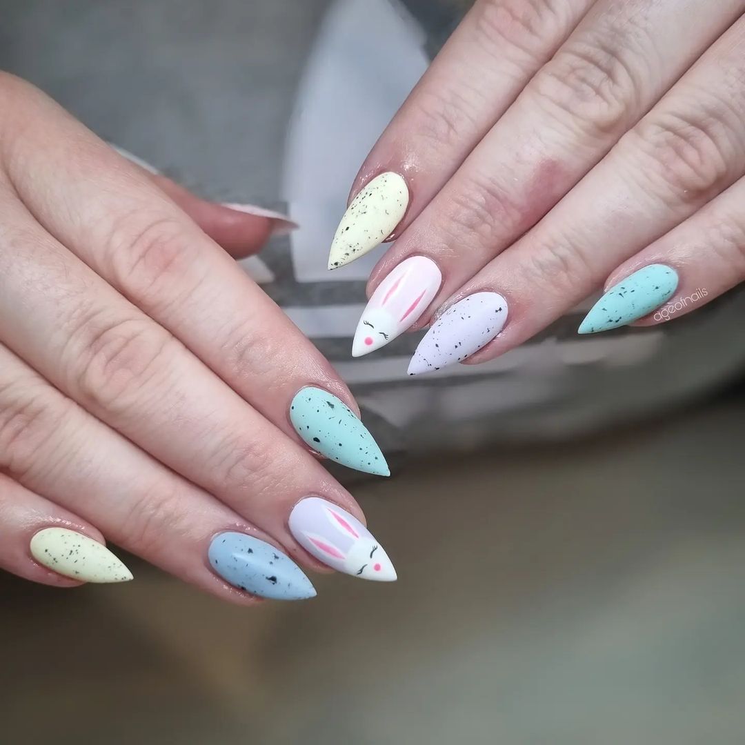  Acrylic Easter Nails