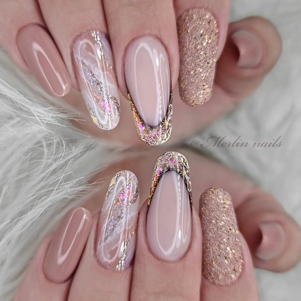 30+ Best Beige Almond Nails Ideas To Try - Nail Designs Daily