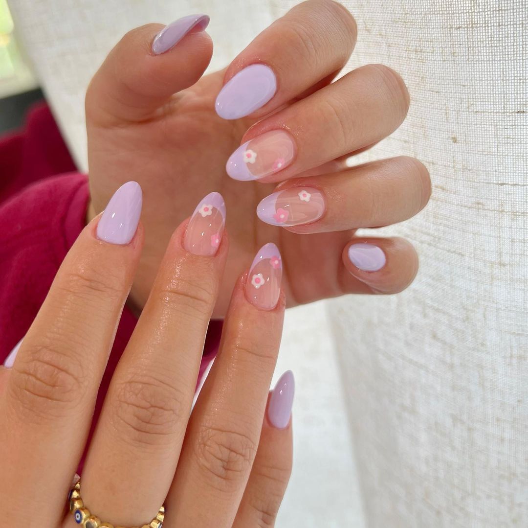 Cute Spring Short Nails