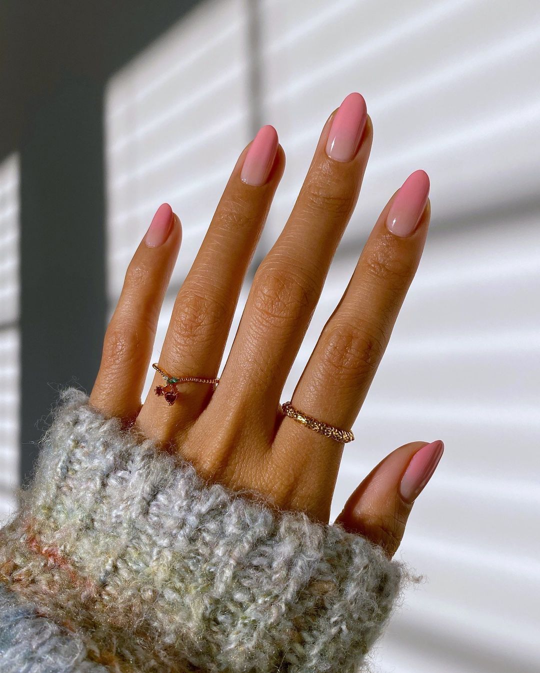 Pink Spring Nails