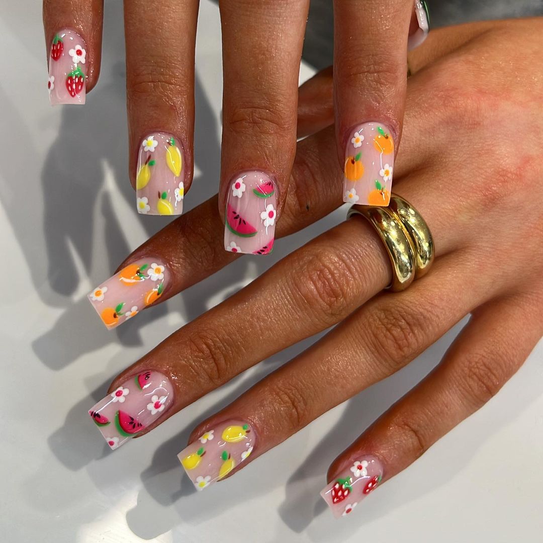 Simple Summer Nail Designs