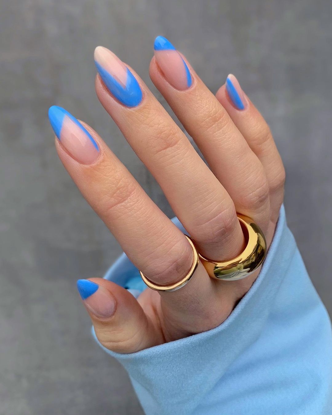 Summer Blue Nail Designs