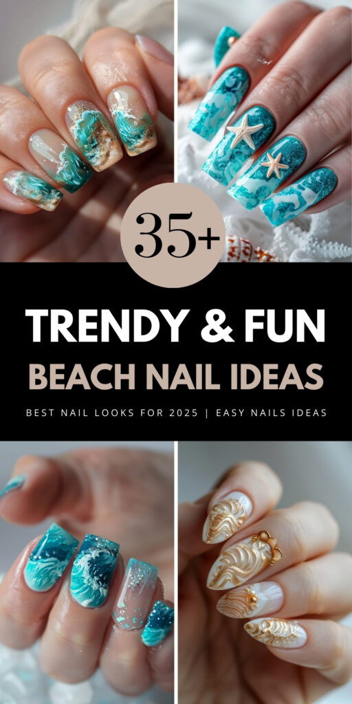 beach nail ideas
