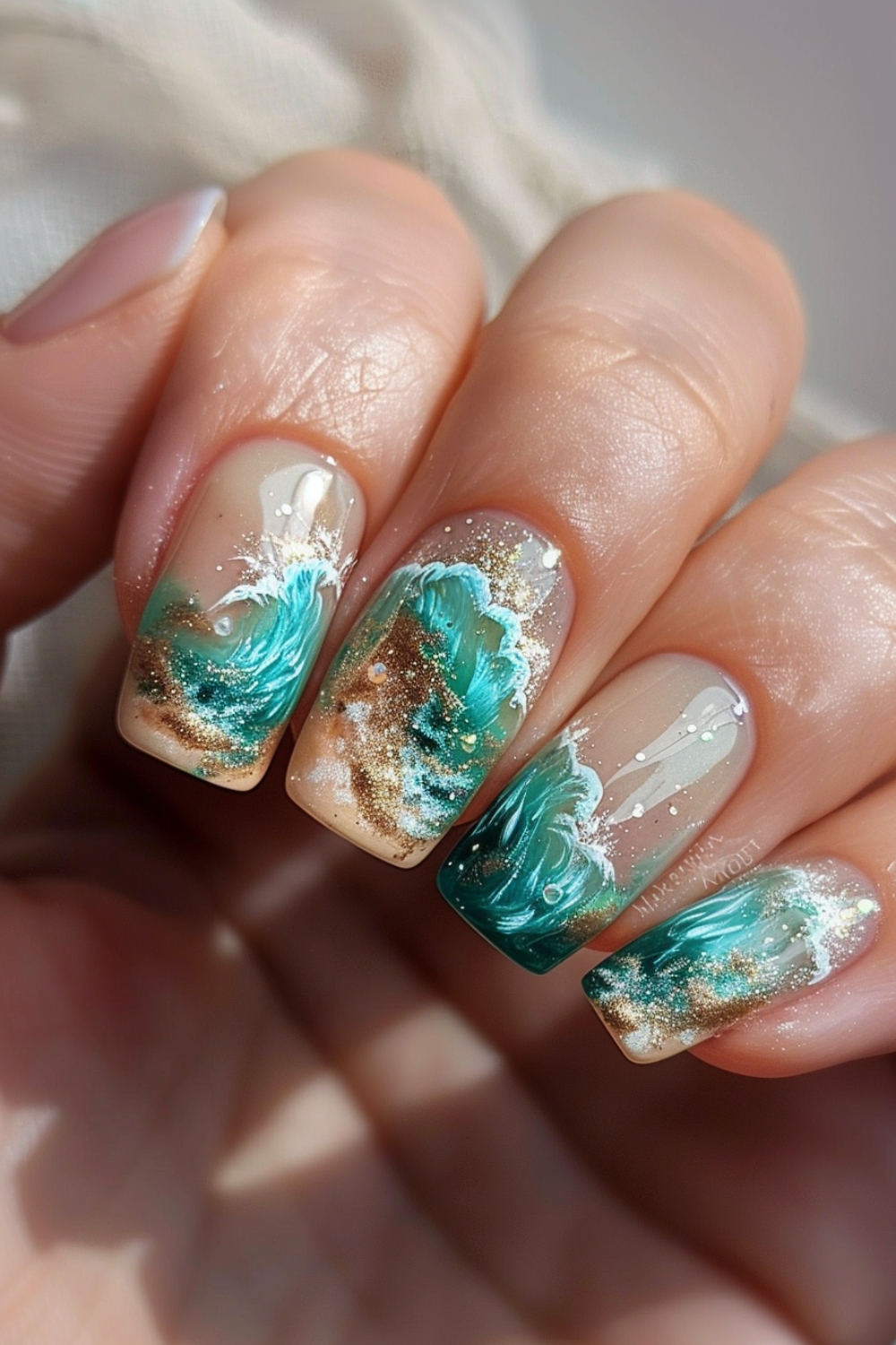 beach nails ideas